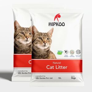 Hipkoo Exclusive Cat Litter — 10 kg (2×5 kg Combo)