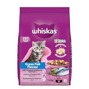 Whiskas Junior (Mother & Kitten) Dry Food — Ocean Fish, 1.1 kg